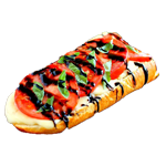 Garlic Bread With Cheese & Tomato 